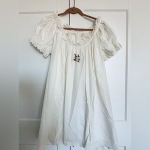 Doen musette dress- salt